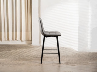 Macy Bar Stool - Grey